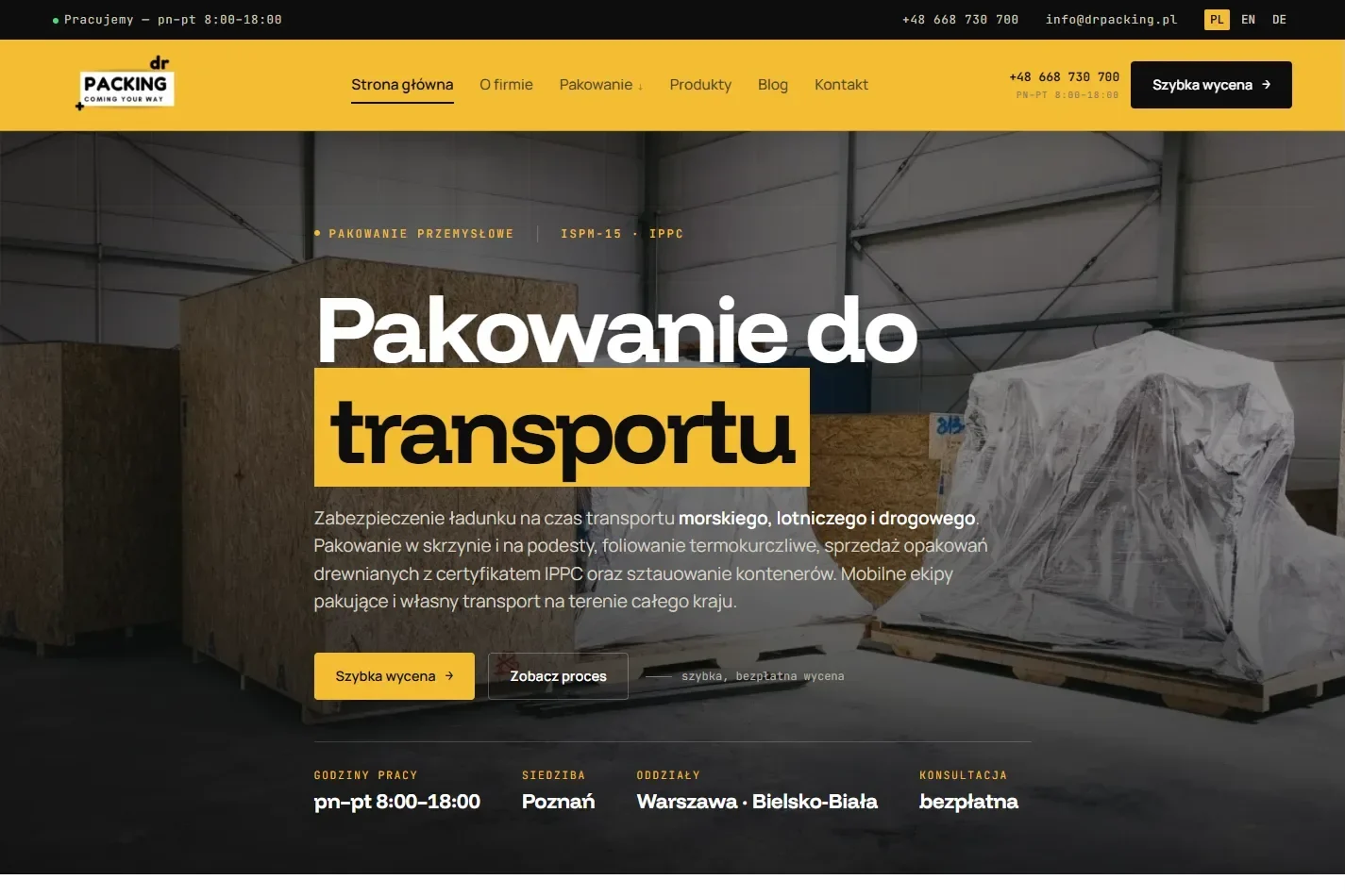 Strona drpacking.pl